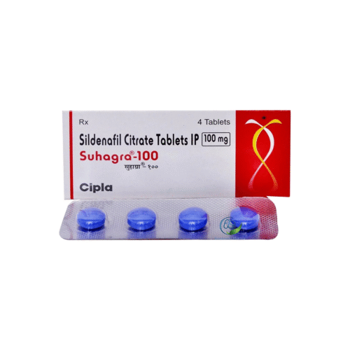 Suhagra 100 mg (Sildenafil) Tablet